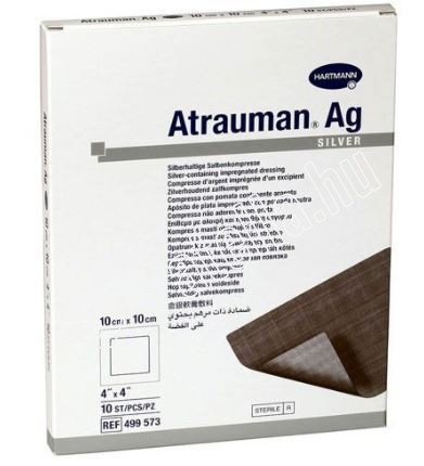 Atrauman ag kenőcstüll 10x10 cm steril 10x