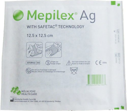 Mepilex ag 12,5 x 12,5 cm 5x 287121