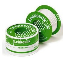 Leukosilk ragtapasz 4,6m x 5 cm 726690