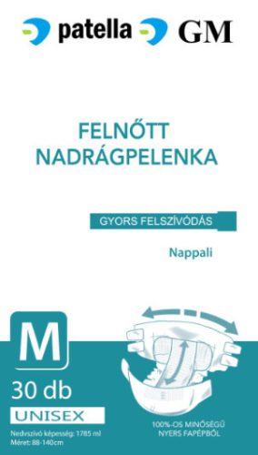 Gm nadrágpelenka nappali M 1785 ml 30 db