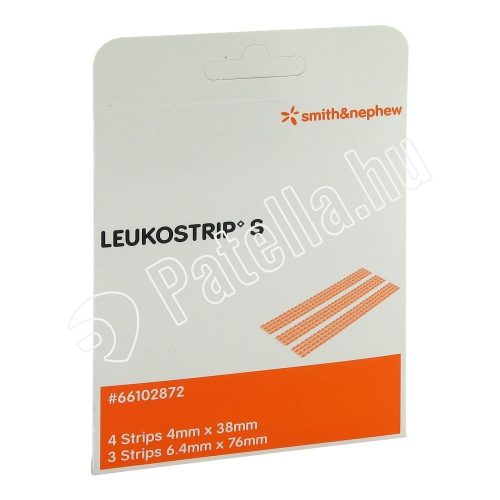 Leukostrip sebzáró tapasz 6,4 mm x 76 mm 50x 2878