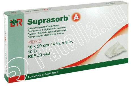 Suprasorb a alginát lap 10 cm x 20 cm 10x 20442