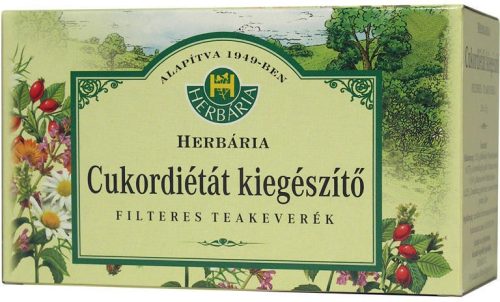 Herbaria cukordiétát kiegészítő filteres teakeverék 20x 73234