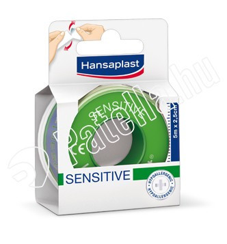 Hansaplast sensitive tapasz 5 m x 2,5 cm 46042