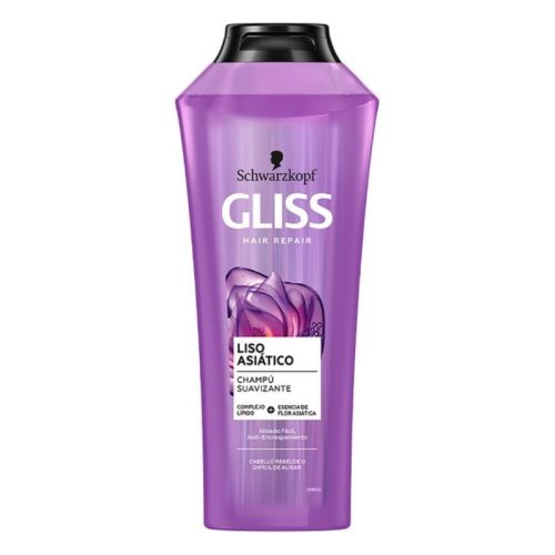 Sampon Gliss Liso Asiatic Schwarzkopf (370 ml)