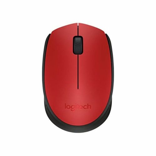 Vezeték nélküli Egér Logitech M171 1000 dpi Fekete Piros