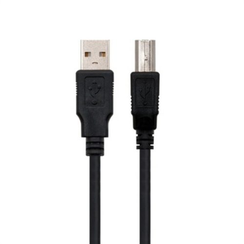 USB 2.0-kábel Ewent EC1003 Fekete 3 m