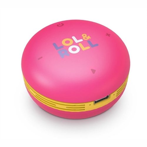 Bluetooth Hordozható Hangszóró Energy Sistem Lol&Roll Pop Kids Rózsaszín 5 W 500 mAh