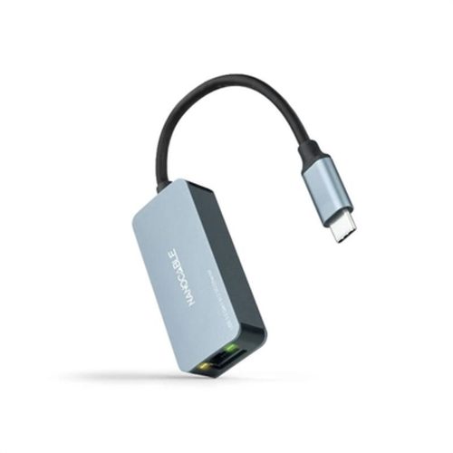 USB C–RJ45 Hálózati Adapter NANOCABLE 10.03.0410 Szürke