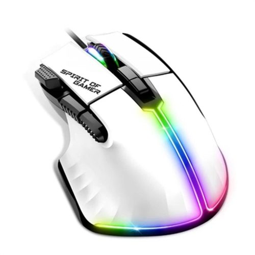 Optikai Egér Spirit of Gamer Souris Pro M5 Fehér