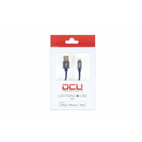 USB–Lightning Kábel DCU 34101250 Tengerészkék (2 m)