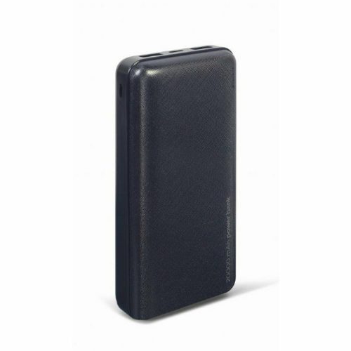 Powerbank GEMBIRD PB20-02 20000 mAh Fekete 12 W