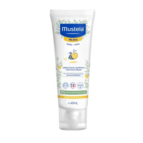 Tápláló Arckrém Mustela Cold Cream gyerekek baba (40 ml)