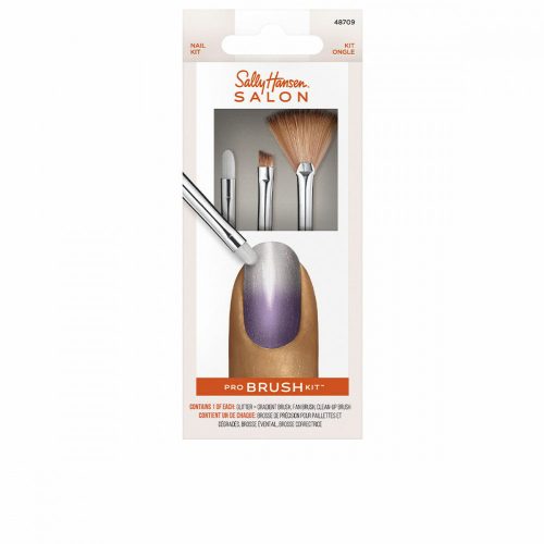 Sminkes ecsetkészlet Sally Hansen Pro Brush Lote 3 Darabok