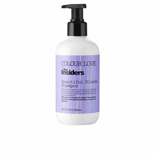 Festéksemlegesítő Sampon The Insiders Colour Love Szőke haj (250 ml)