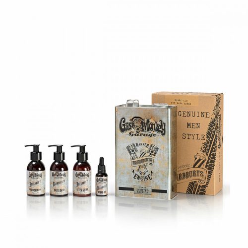 Kozmetikum Szett Beardburys Genuine Men Style Beard 4 Darabok