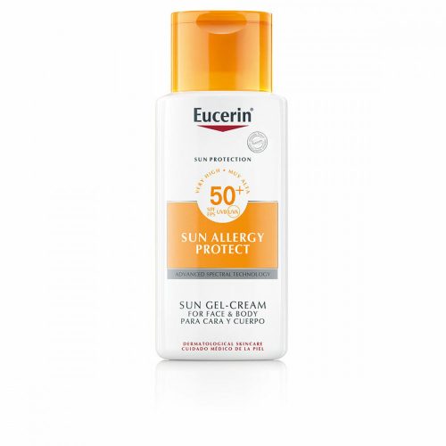 Napvédő gél Eucerin Sun Allergy Protect Krémszín Allergiás bőr 150 ml Spf 50