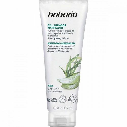 Tisztító Arcgél Babaria Aloe Vera Mattosító 150 ml