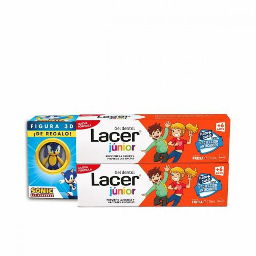 Fogkrém Lacer Junior 75 ml Eper 2 egység