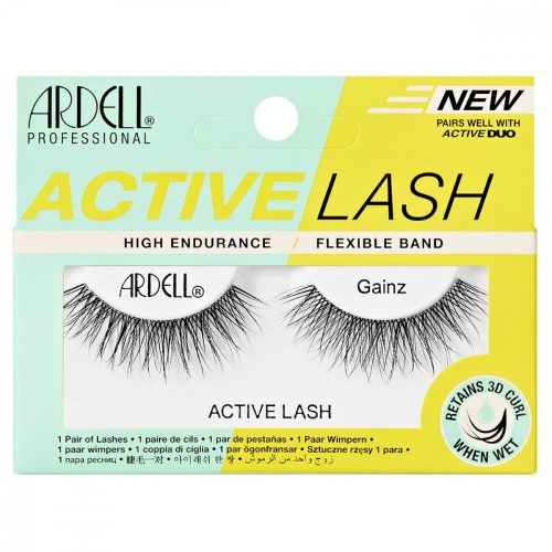 Hamis szempillák beállítása Ardell Active Lashes Gainz