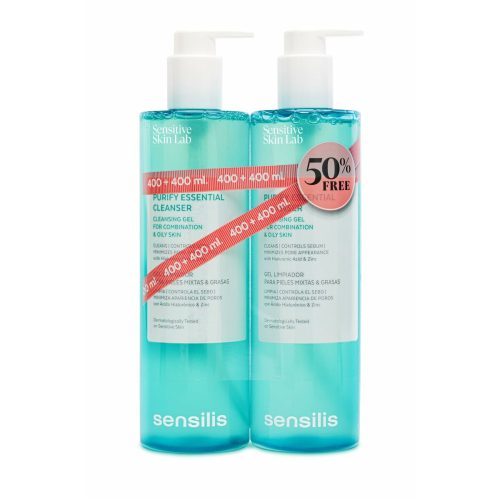 Tisztító Arcgél Sensilis Purify Essential 2 x 400 ml