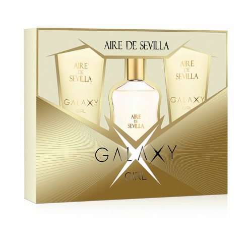 Női Parfüm Szett Aire Sevilla EDT Galaxy Girl 3 Darabok