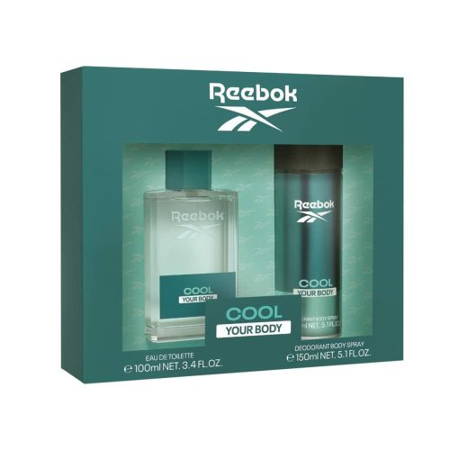 Férfi Parfüm Szett Reebok EDT Cool Your Body 2 Darabok