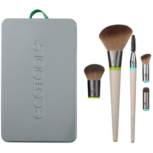 Sminkes ecsetkészlet Ecotools Daily Essentials Total Face Kit 8 Darabok