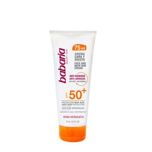 Napfolt Elleni Naptej Cara & Escote Babaria 8410412029889 SPF 50+ (75 ml) SPF 50+ 75 ml