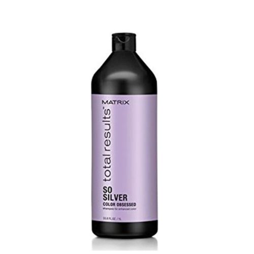 Festéksemlegesítő Sampon Total Results So Silver Matrix Total Results Color Care So Silver (1000 ml) 1 L