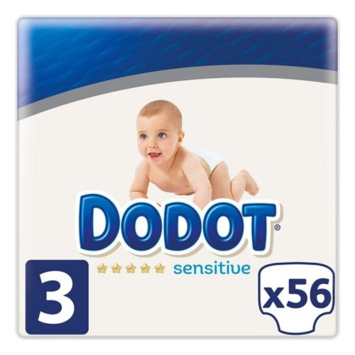 Eldobható pelenkák Sensitive Dodot Dodot Sensitive (56 uds)