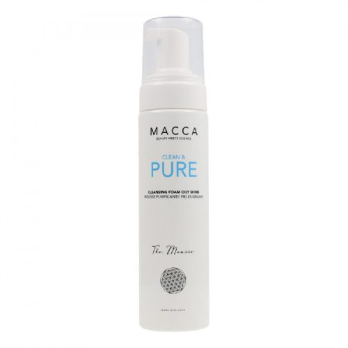 Tisztító Hab Clean & Pure Macca Clean Pure Zsíros bőr 200 ml