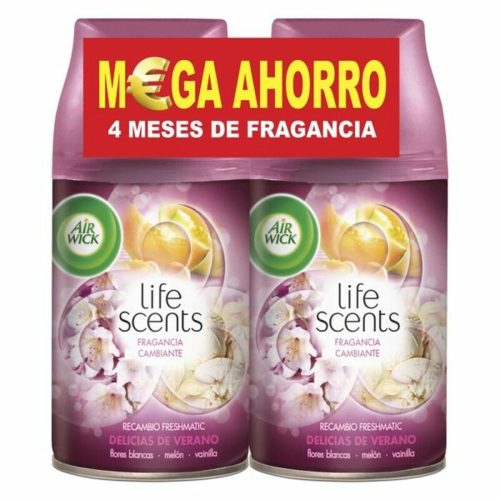 Elektromos Légfrissítőt és Utántöltőt Air Wick Life Scents Summer Delights (2 x 250 ml)