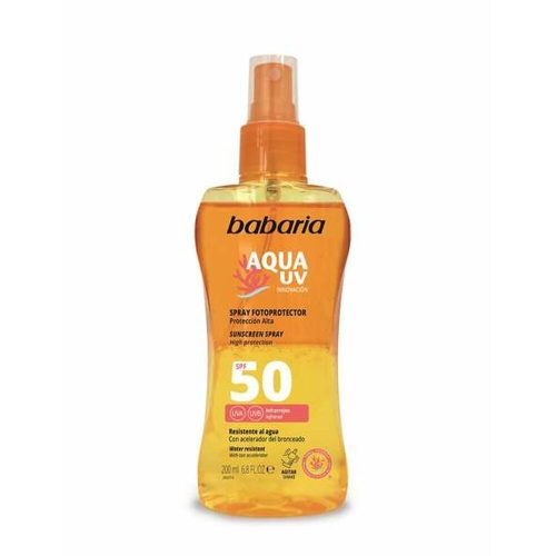 Test Napvédő Spray Babaria Solar Aqua UV Spf 50 (200 ml)