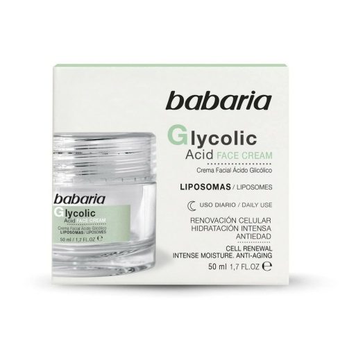 Regeneráló Krém Babaria Glycolic Acid Glikolsavas 50 ml