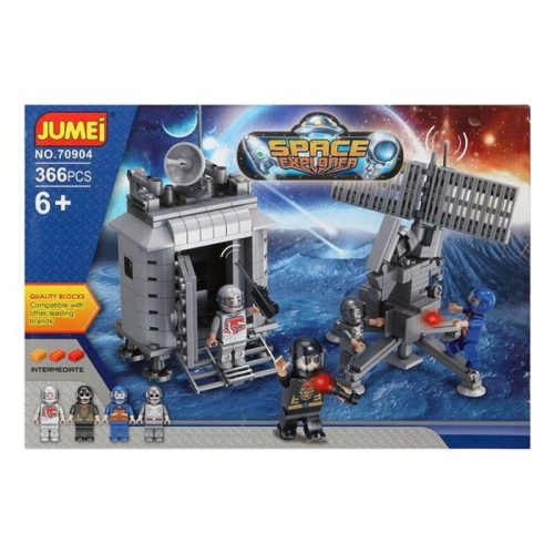 Építőjáték + Figurák Space Explorer 119788 (366 pcs) Többszínű