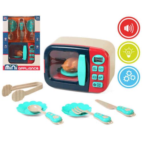 Toy microwave hanggal ellátott Játék 31 x 21 cm