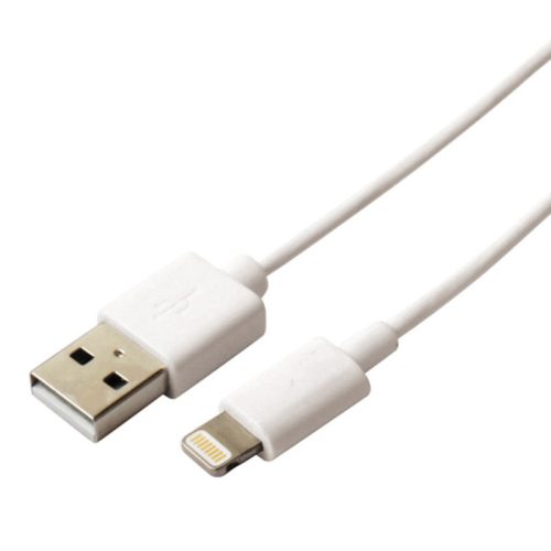 USB–Lightning Kábel KSIX Apple-compatible Fehér 1 m