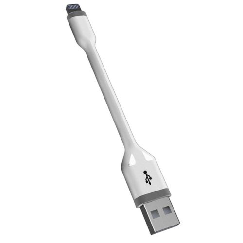 USB–Lightning Kábel KSIX 10 cm Fekete