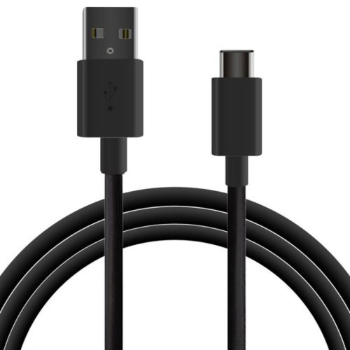 USB-C Kábel - USB KSIX 1 m Fekete