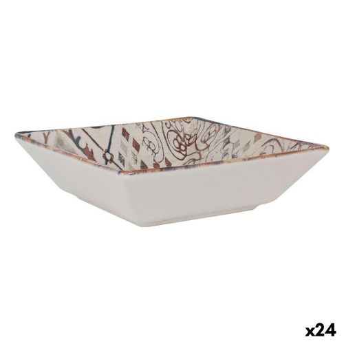 Salátás Tál La Mediterránea Grecia Porcelán 18 x 18 x 5 cm (24 egység)