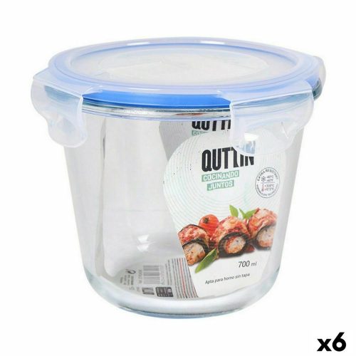 Hermetikus ebéddoboz Quttin Kör Alakú 700 ml Ø 14 x 11,5 cm (6 egység)