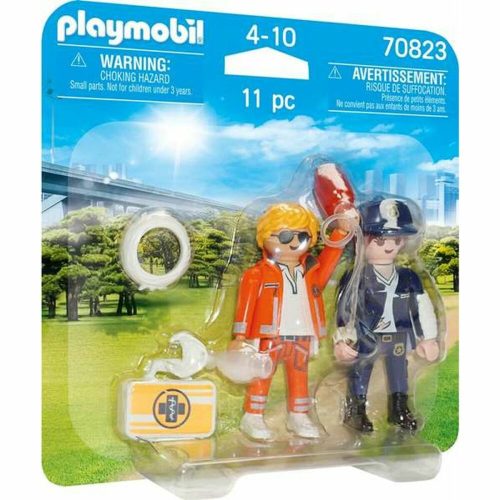 Playset Playmobil 70823 Doctor Rendőr 70823 (11 pcs)