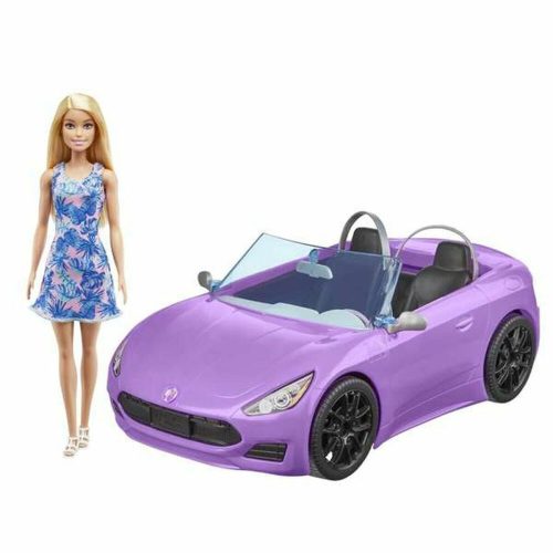 Baba Barbie And Her Purple Convertible