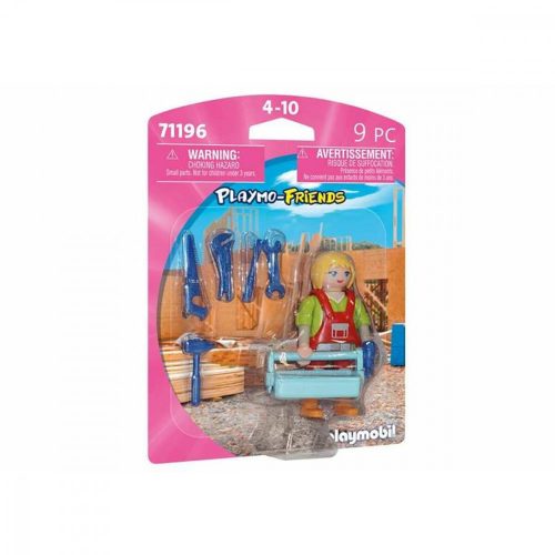 Playset Playmobil 71196 Playmo-Friends Technician 9 Darabok