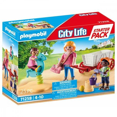 Playset Playmobil 71258 City Life 25 Darabok