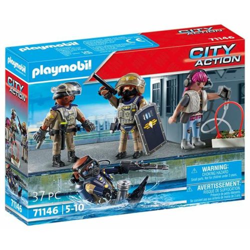 Playset Playmobil City Action 37 Darabok