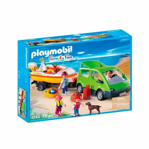 Játék Jármű Szett Playmobil Family Fun 76 Darabok