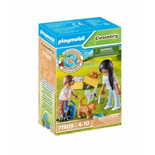 Playset Playmobil Country Macska 17 Darabok