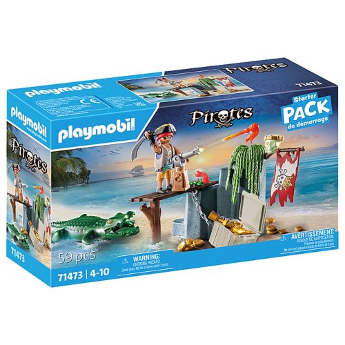 Playset Playmobil Kokrodil Kalóz 59 Darabok